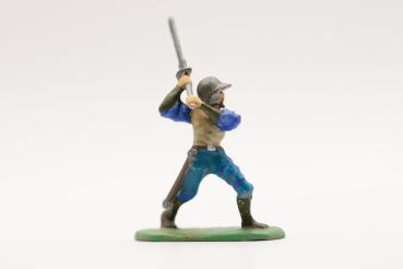Double mercenary French helmet